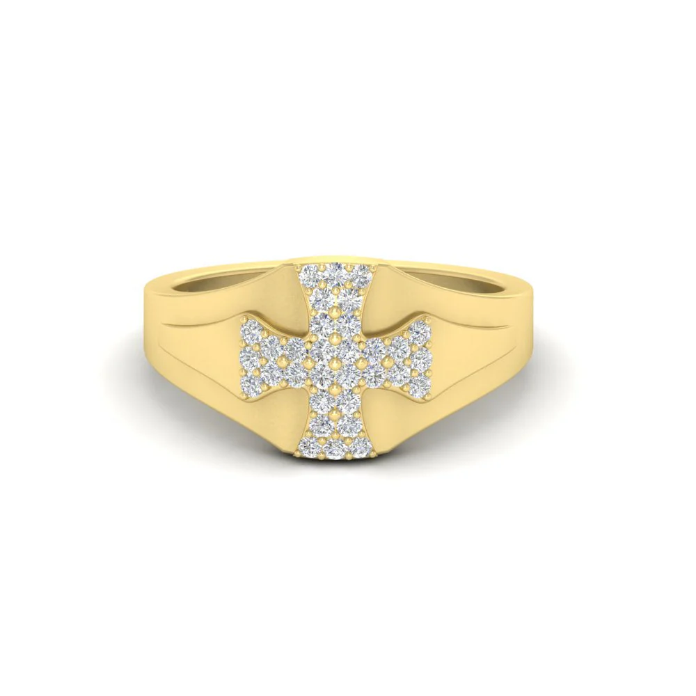 Cross Engagement Ring - Image 37