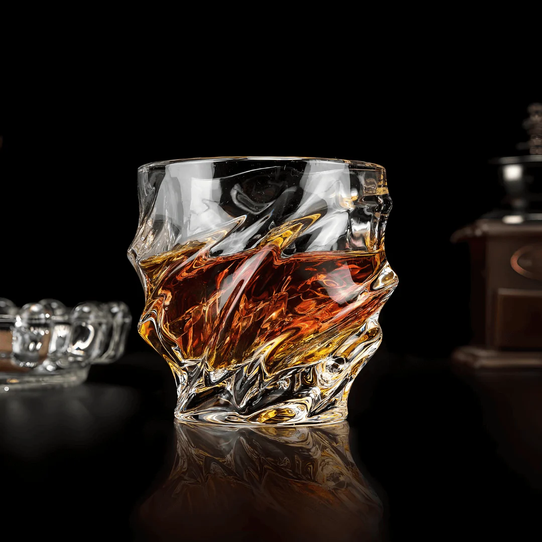 Nami Japanese Crystal Whisky Glass - Image 2