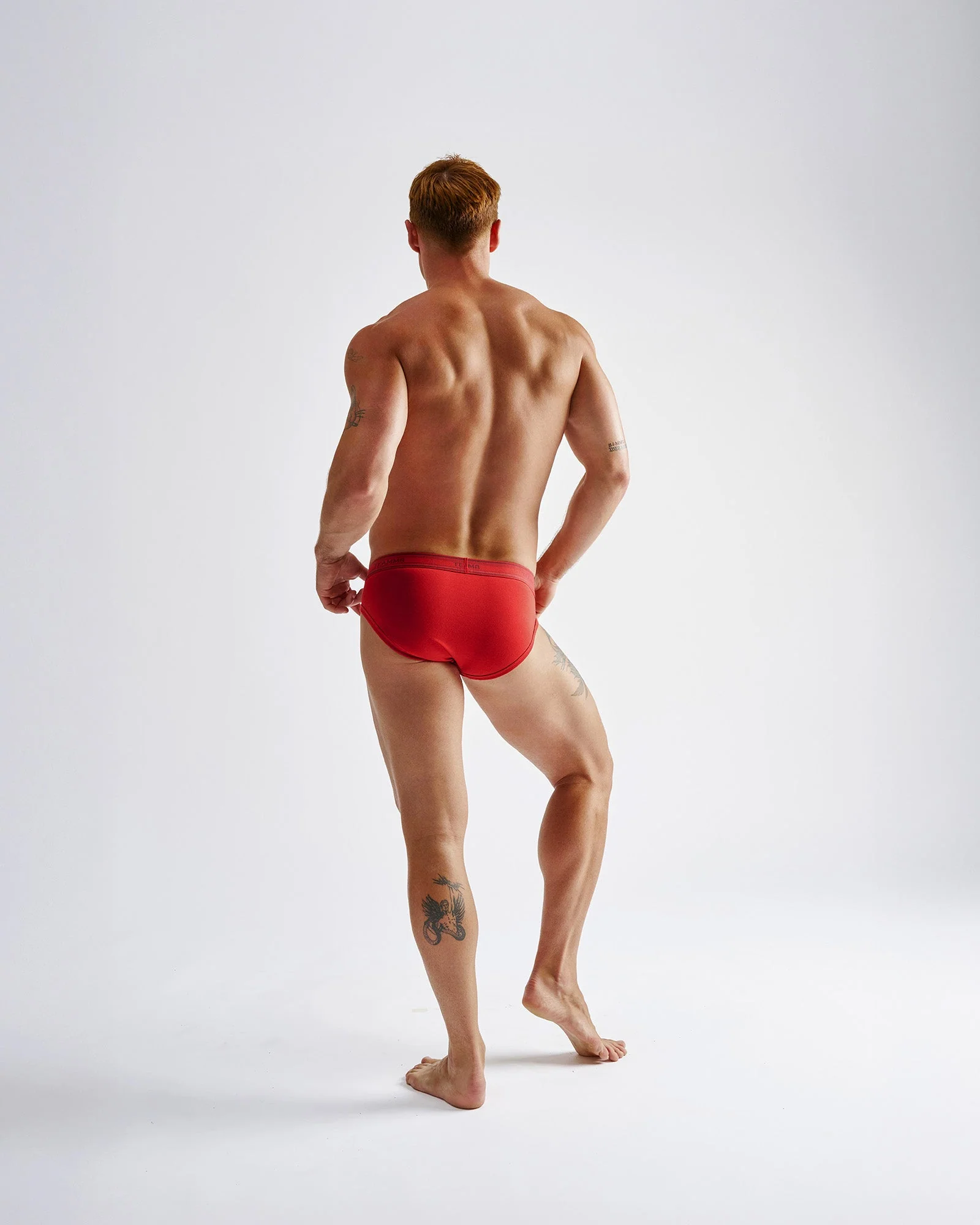 Cotton Classic Brief | Crimson - Image 3