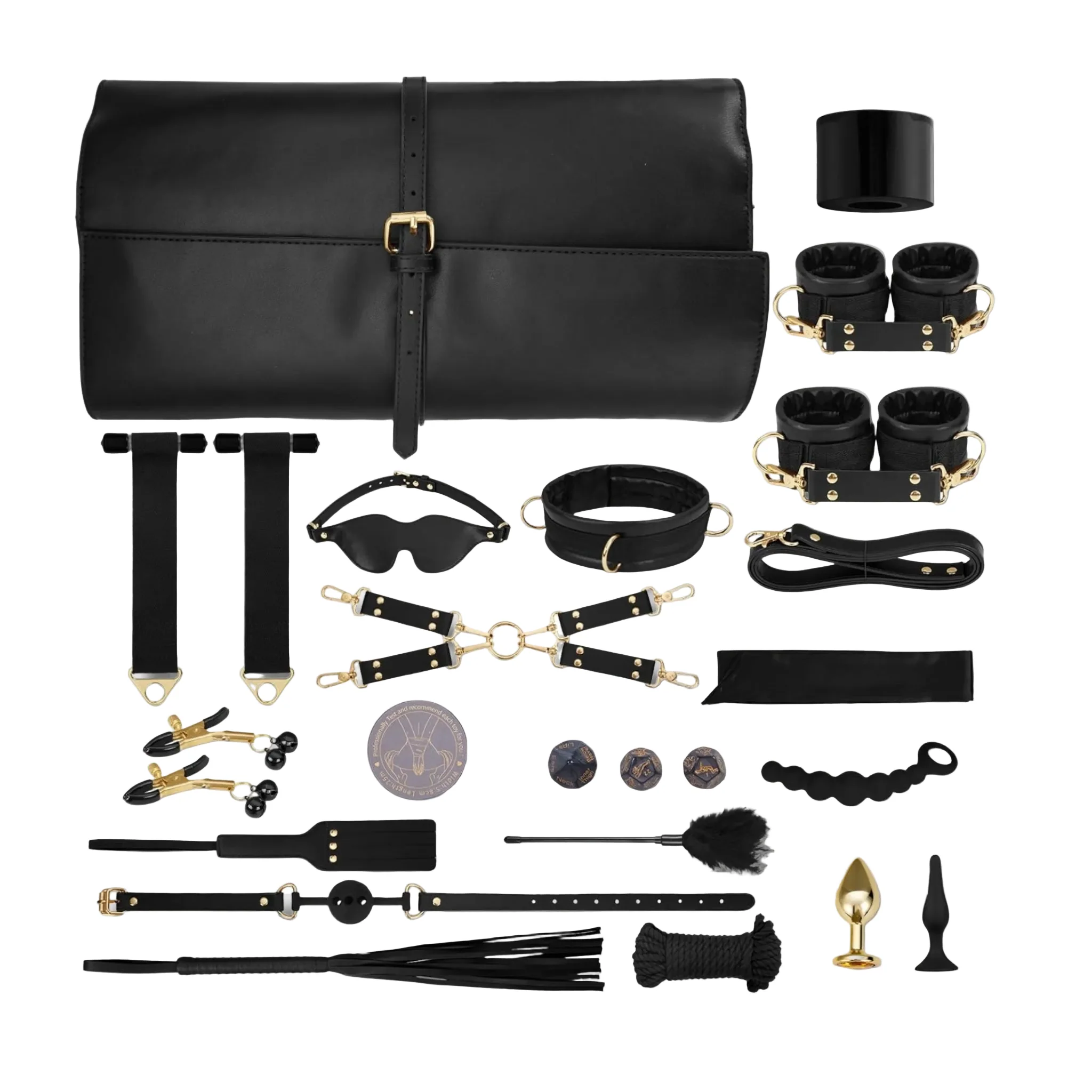 ObsidianBond 21-Piece BDSM Restraint Kit - Image 7