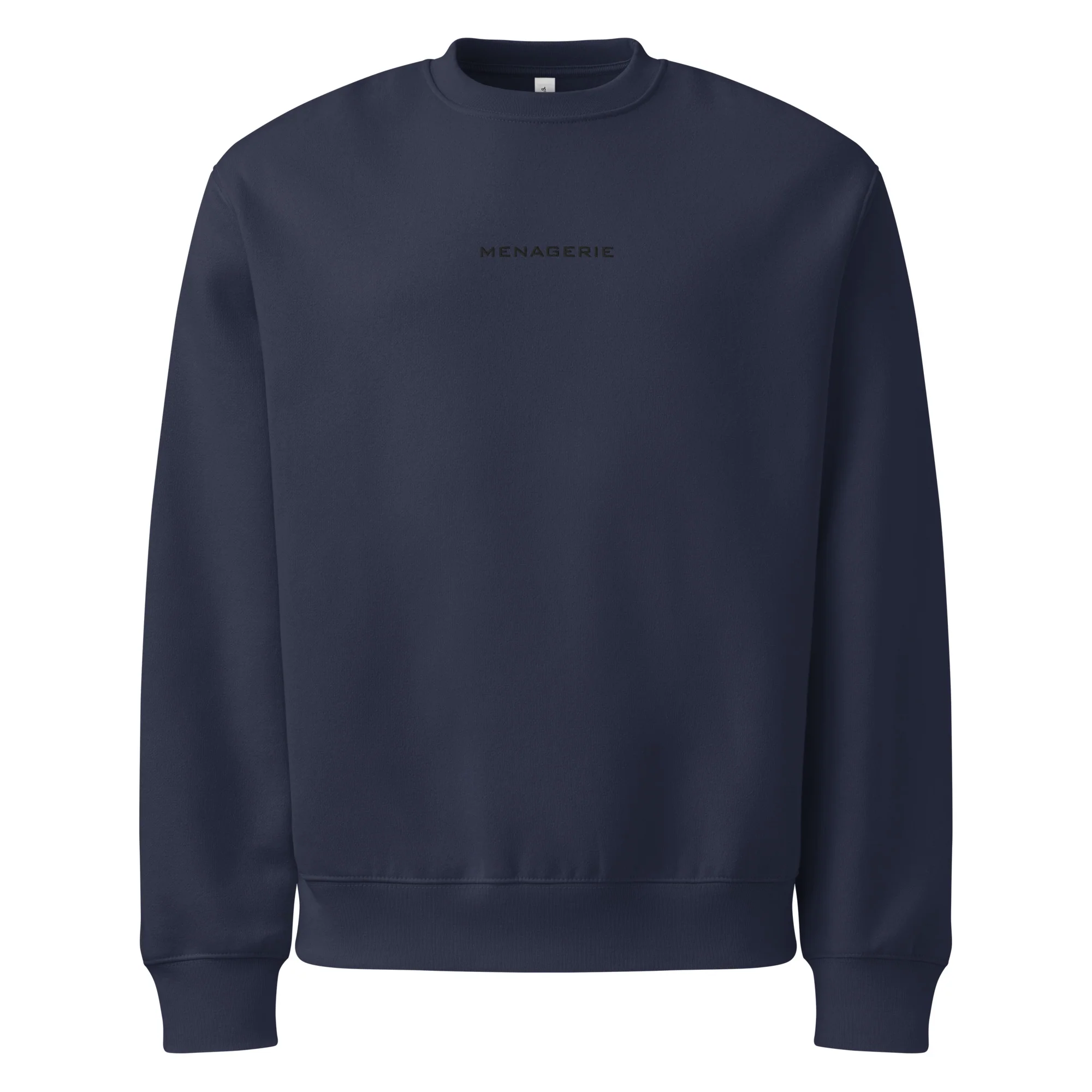 Oversized Heavyweight Sweatshirt | BLK EMB - Image 26