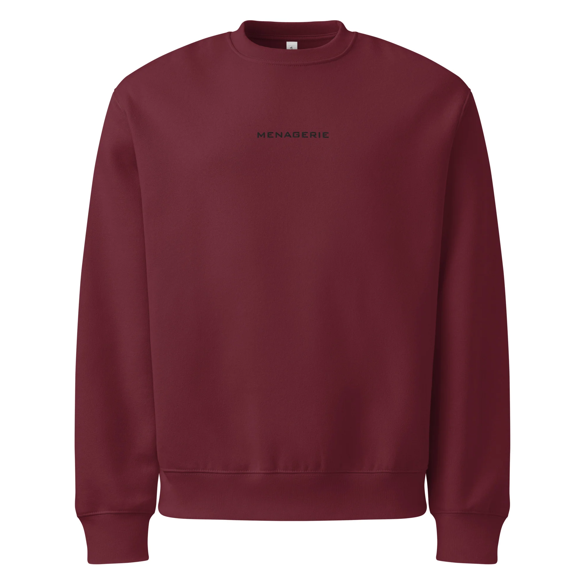Oversized Heavyweight Sweatshirt | BLK EMB - Image 30