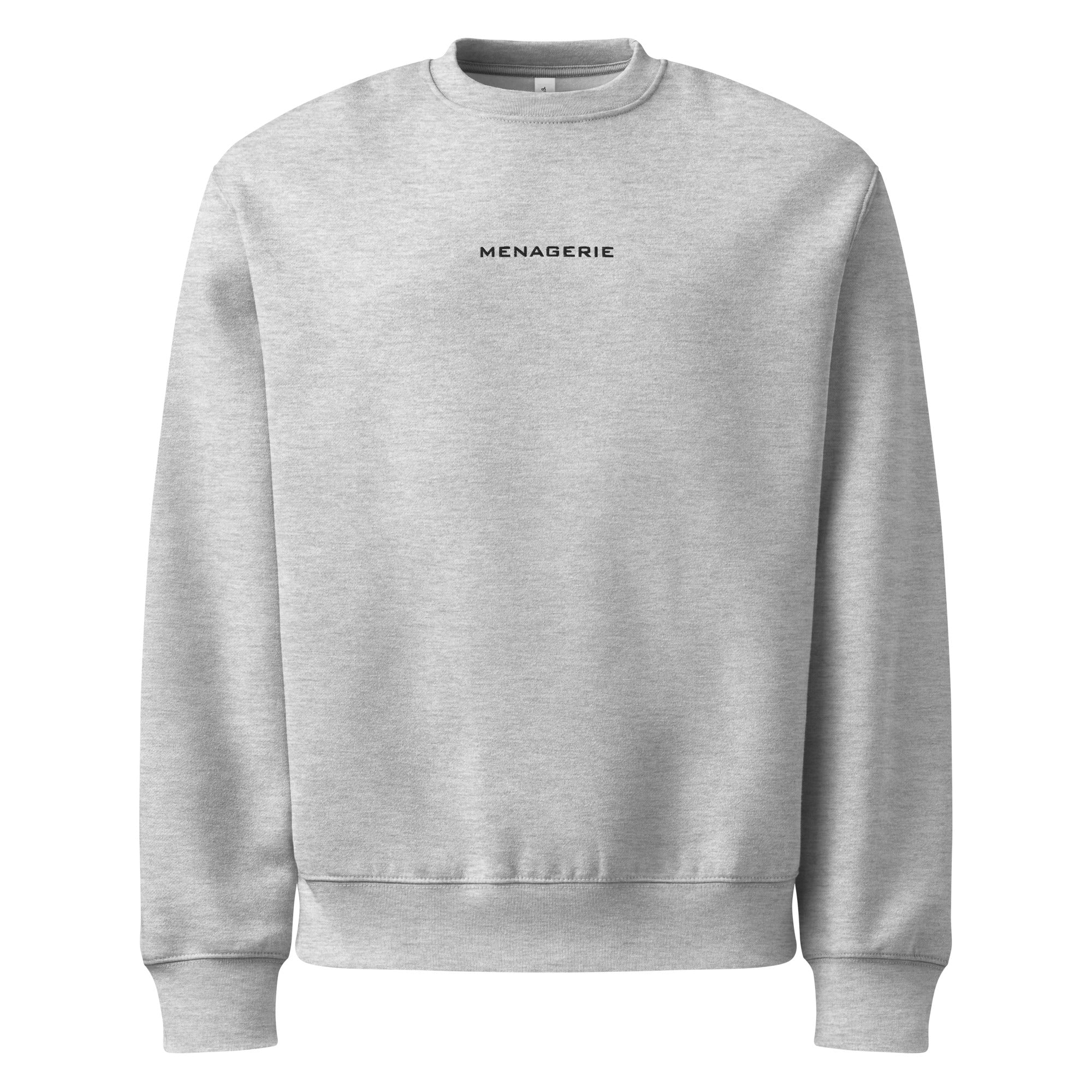 Oversized Heavyweight Sweatshirt | BLK EMB - Image 38