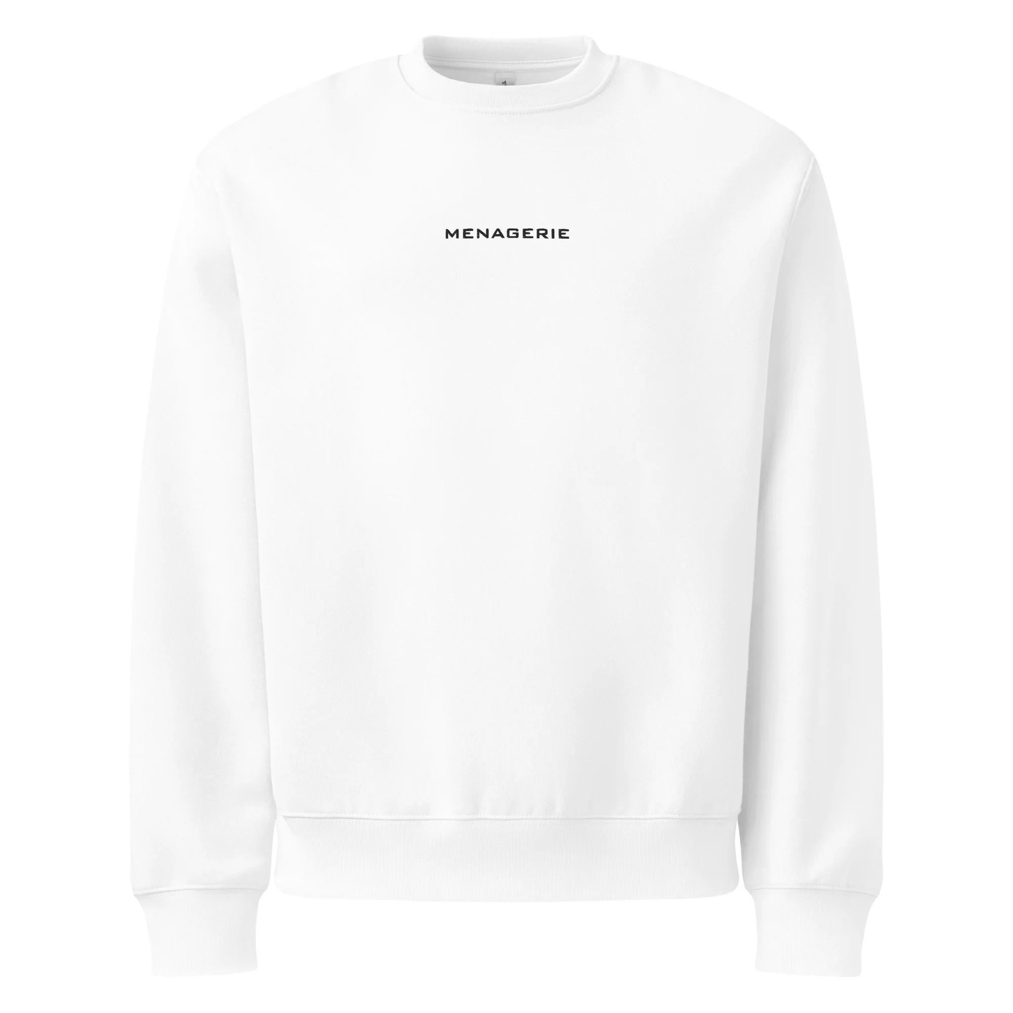 Oversized Heavyweight Sweatshirt | BLK EMB - Image 42