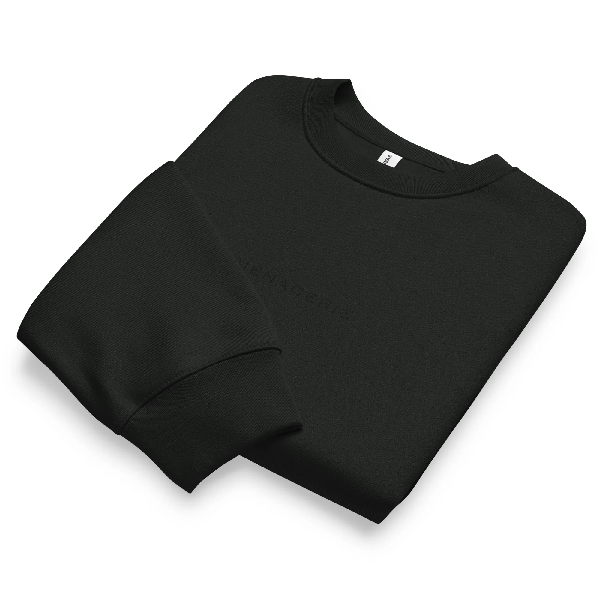 Oversized Heavyweight Sweatshirt | BLK EMB - Image 7