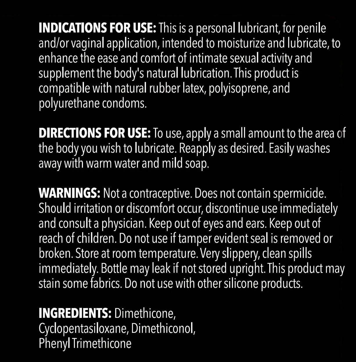 POPSTAR | Silicone-Based Lube | 3 oz - Image 7