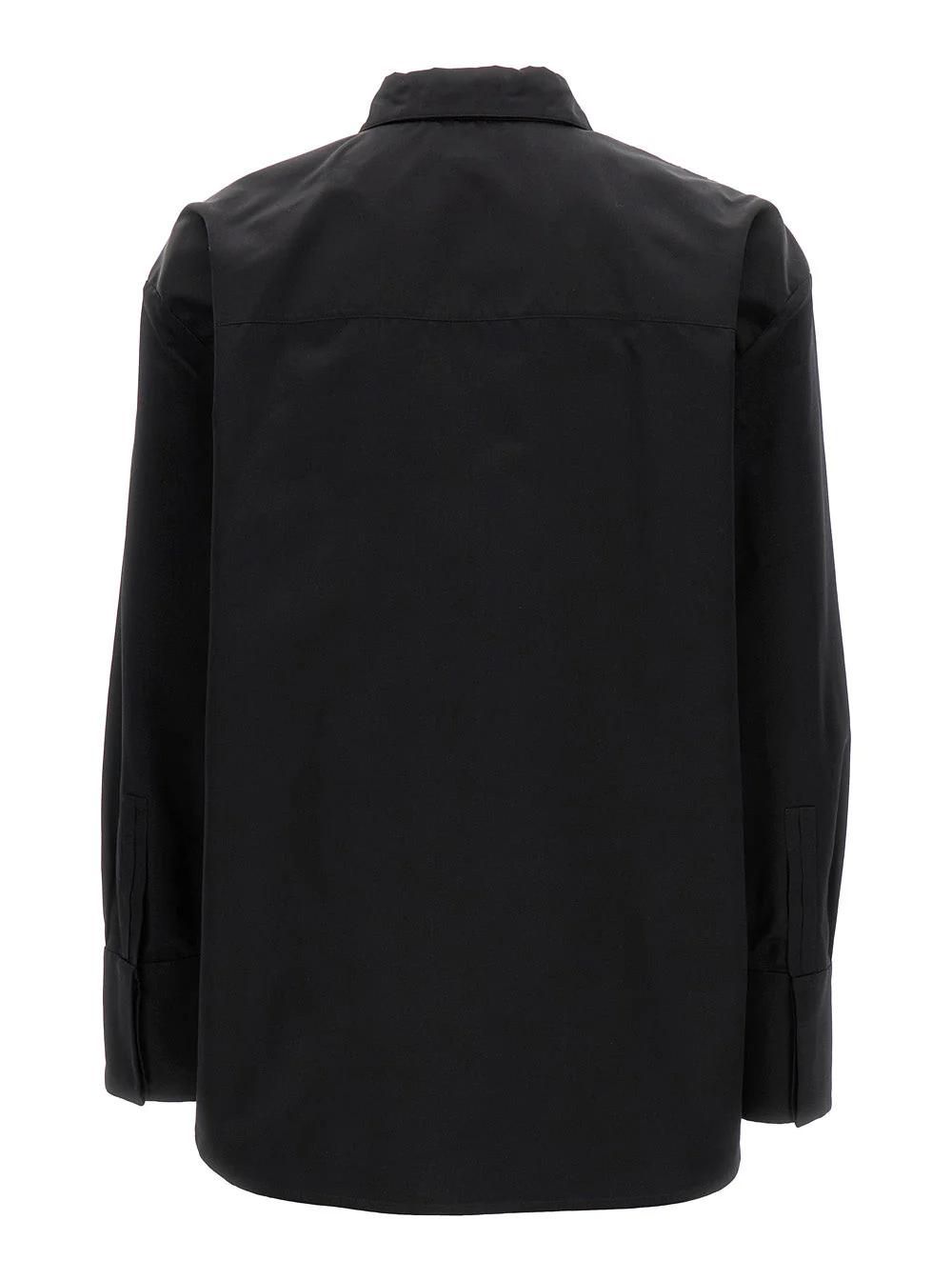Oversize Satin Shirt In Silk - Image 2