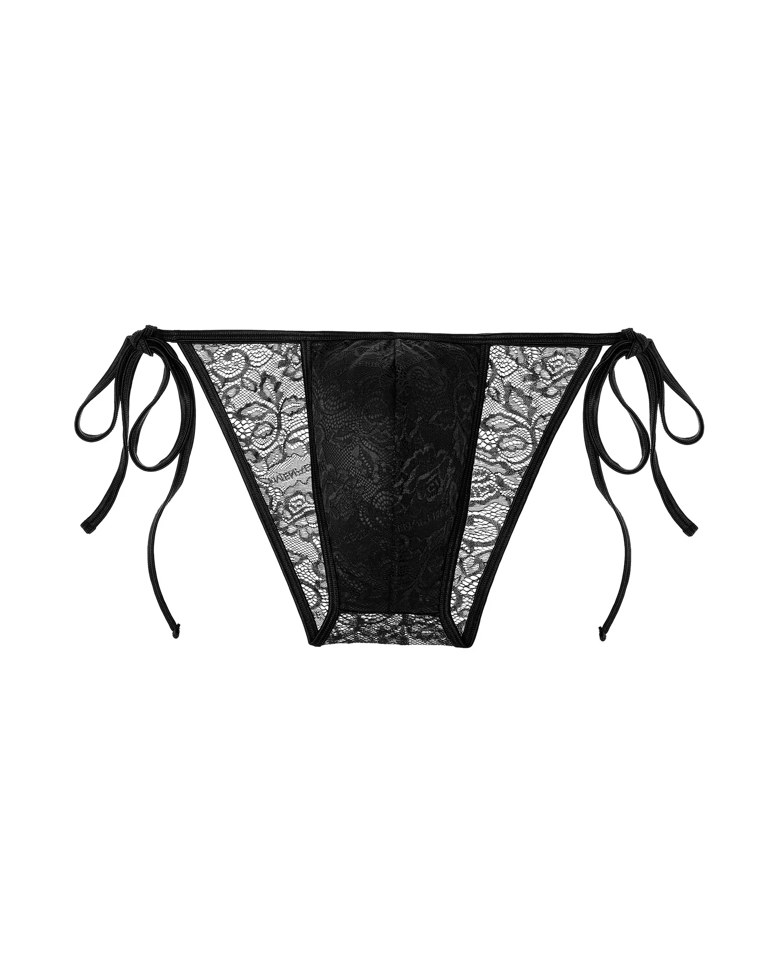 SIDE TIE BIKINI in the "Rose Signature Edition" lace by MENAGERIE INTIMATES | Mens Lingerie