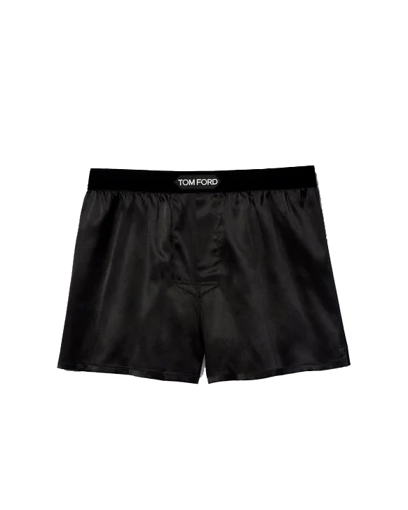 SILK SATIN BOXER SHORT | TOM FORD