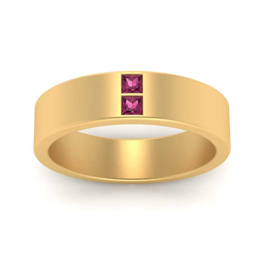 Square Diamond | Wedding Band - Image 27