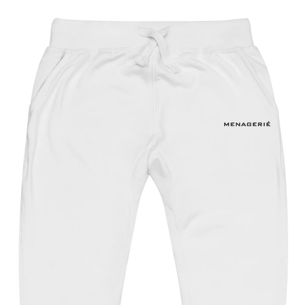 SWEATPANTS | 100% COTTON | BLACK EMBROIDERY - Image 11