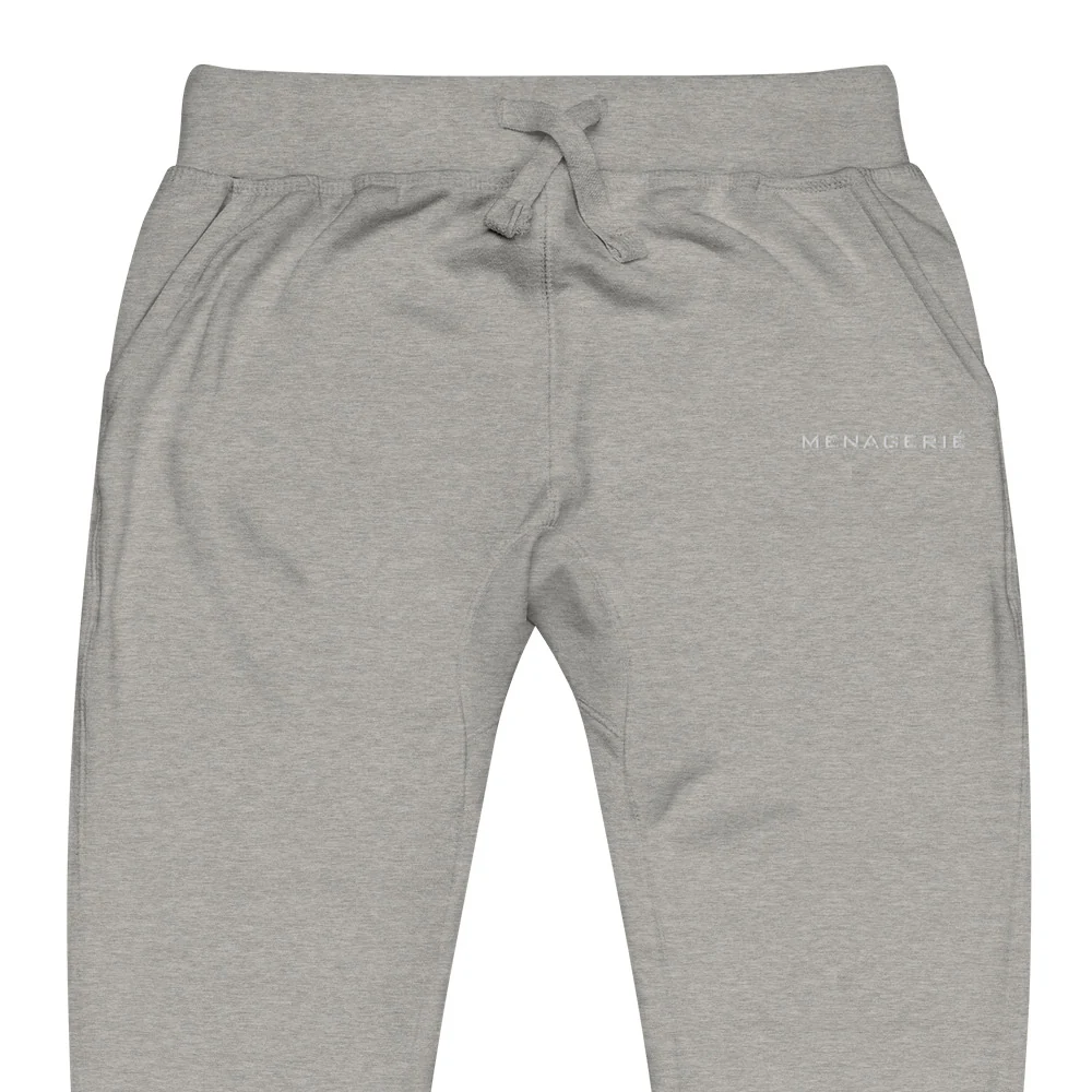 SWEATPANTS | 100% COTTON | WHITE EMBROIDERY - Image 12