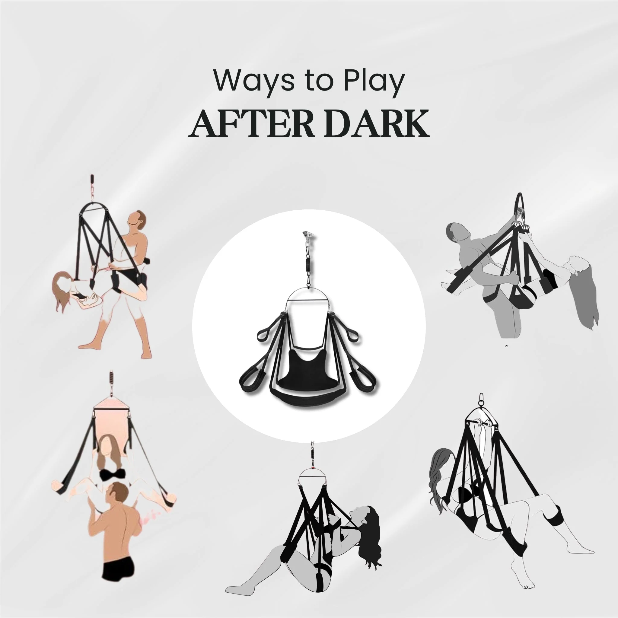 TwilightOrbit 360° Adjustable Sex Swing - Image 3