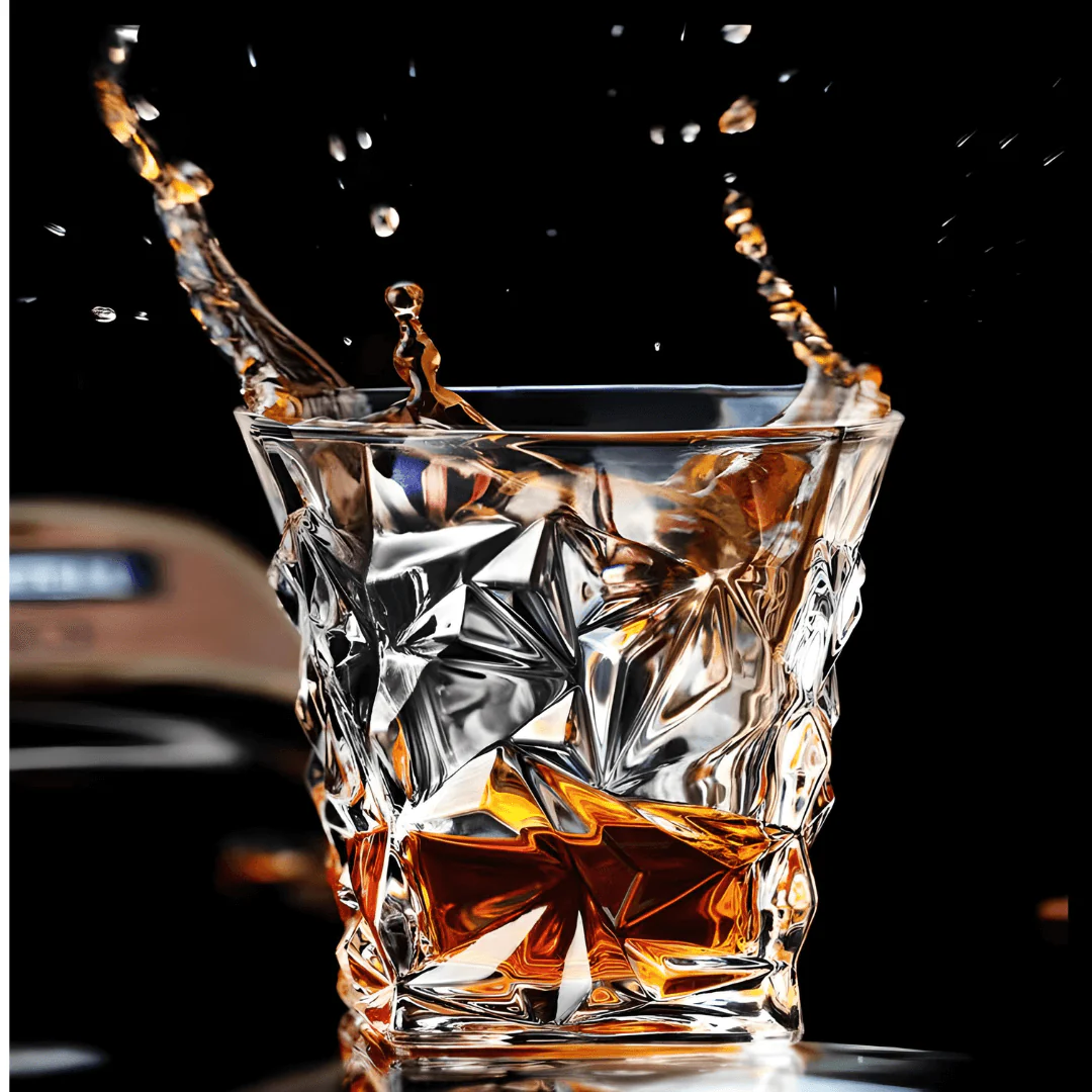 Vayu Japanese Crystal Whisky Glass - Image 4