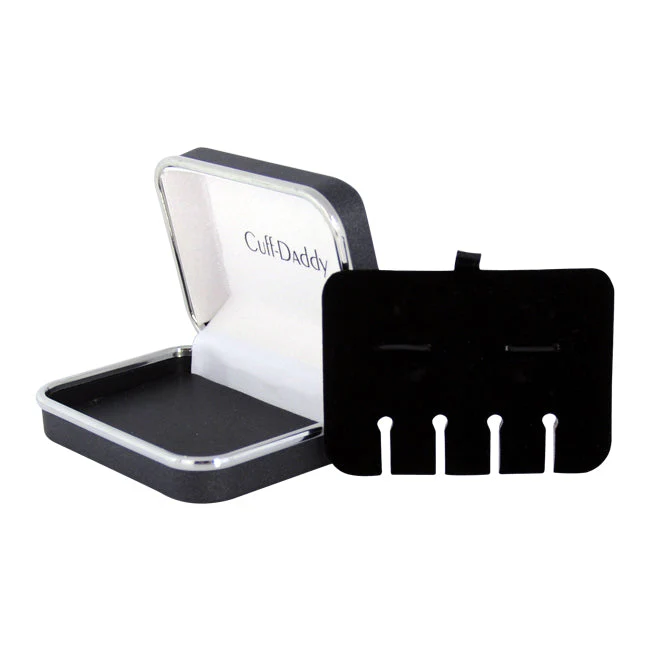 White Swarovski Pearl Formal Set Cufflinks & Studs - Image 5